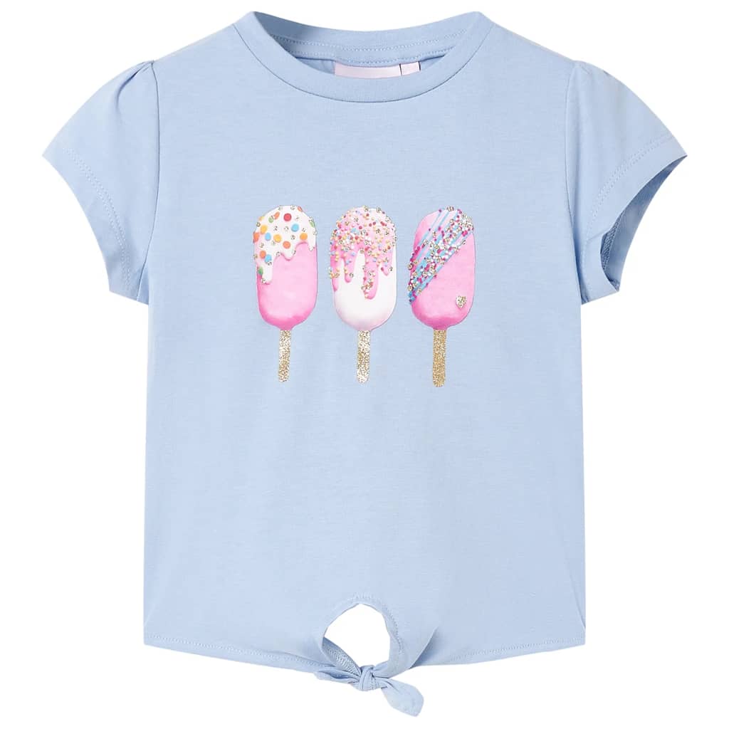 Vidaxl kindershirt 140 blauw