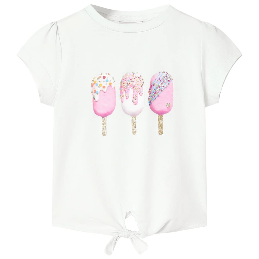 Vidaxl kindershirt 104 ecru