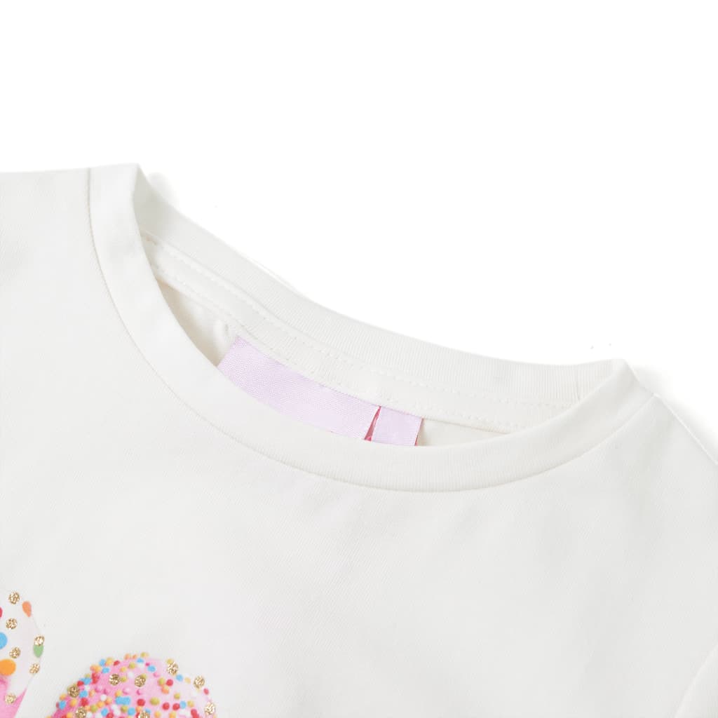 Vidaxl kindershirt 116 ecru