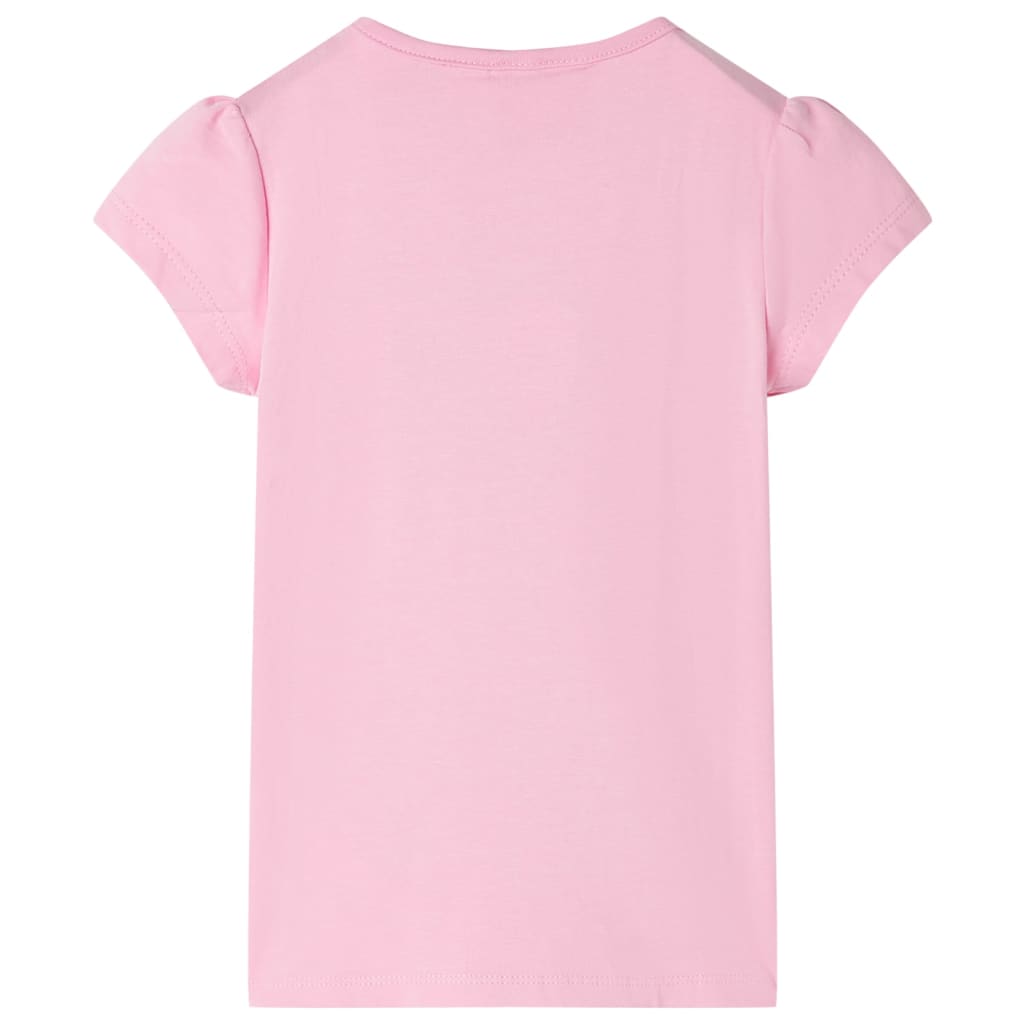 Vidaxl kindershirt 92 felroze