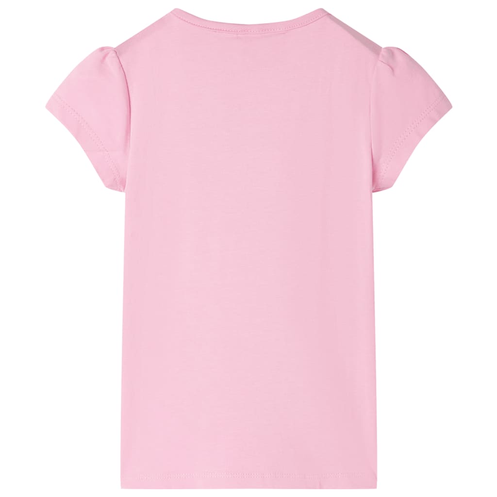Vidaxl kindershirt 104 felroze