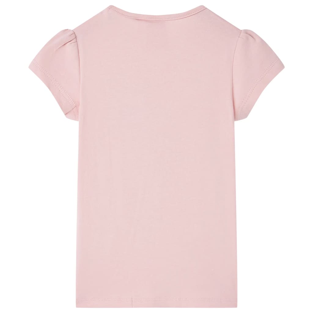 VidaXL Kindershirt 104 lichtroze