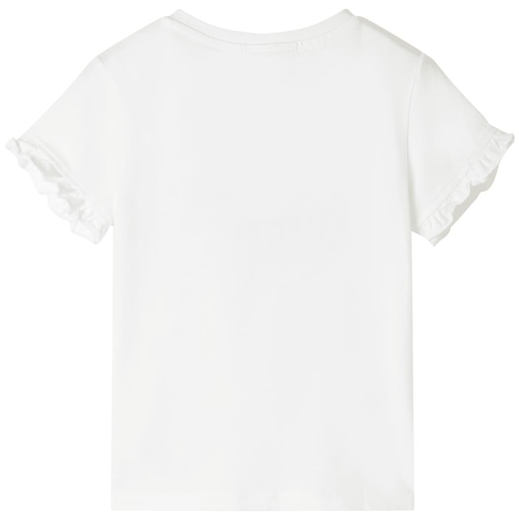 Vidaxl kindershirt 104 ecru