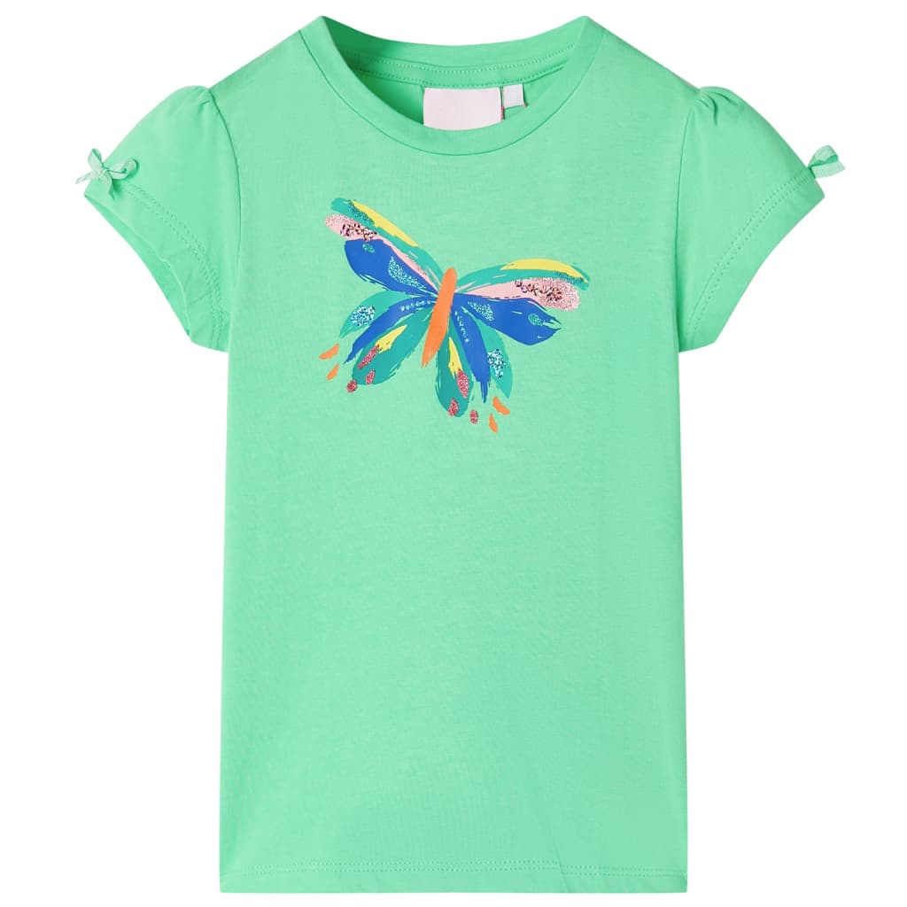 Vidaxl kindershirt 140 lichtgroen