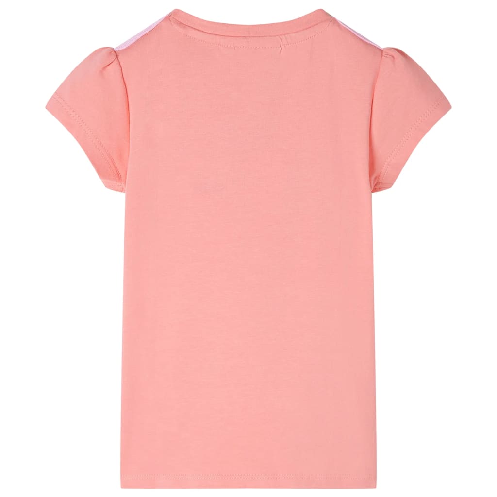 Vidaxl kindershirt 140 lichtkoraalkleurig