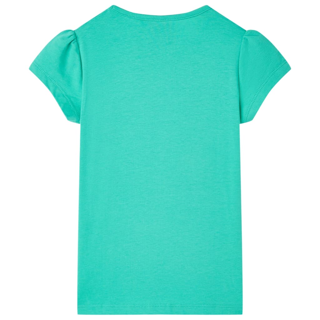 VidaXL Kindershirt 92 mintkleurig