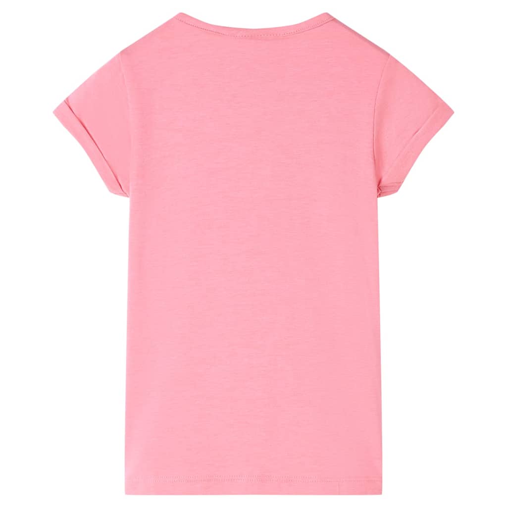 Vidaxl kindershirt 116 felroze