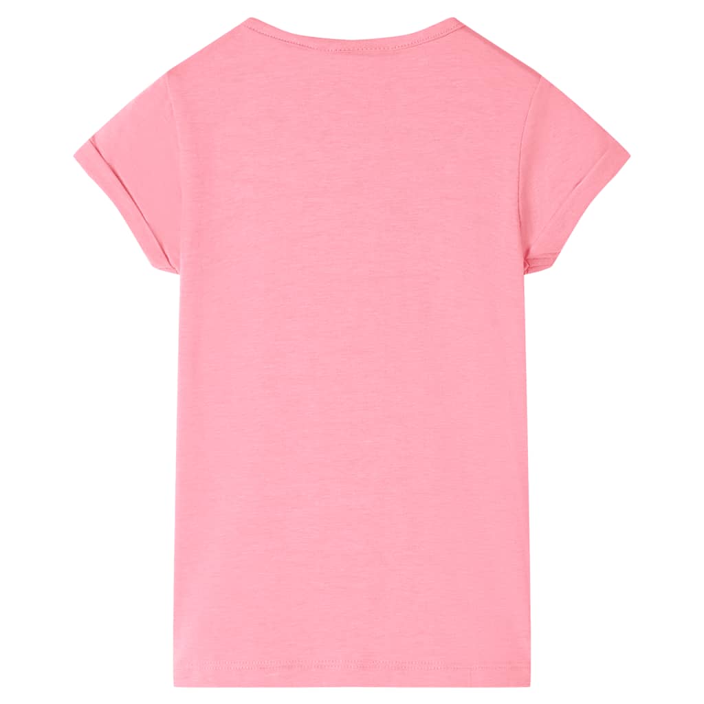 Vidaxl kindershirt 140 felroze
