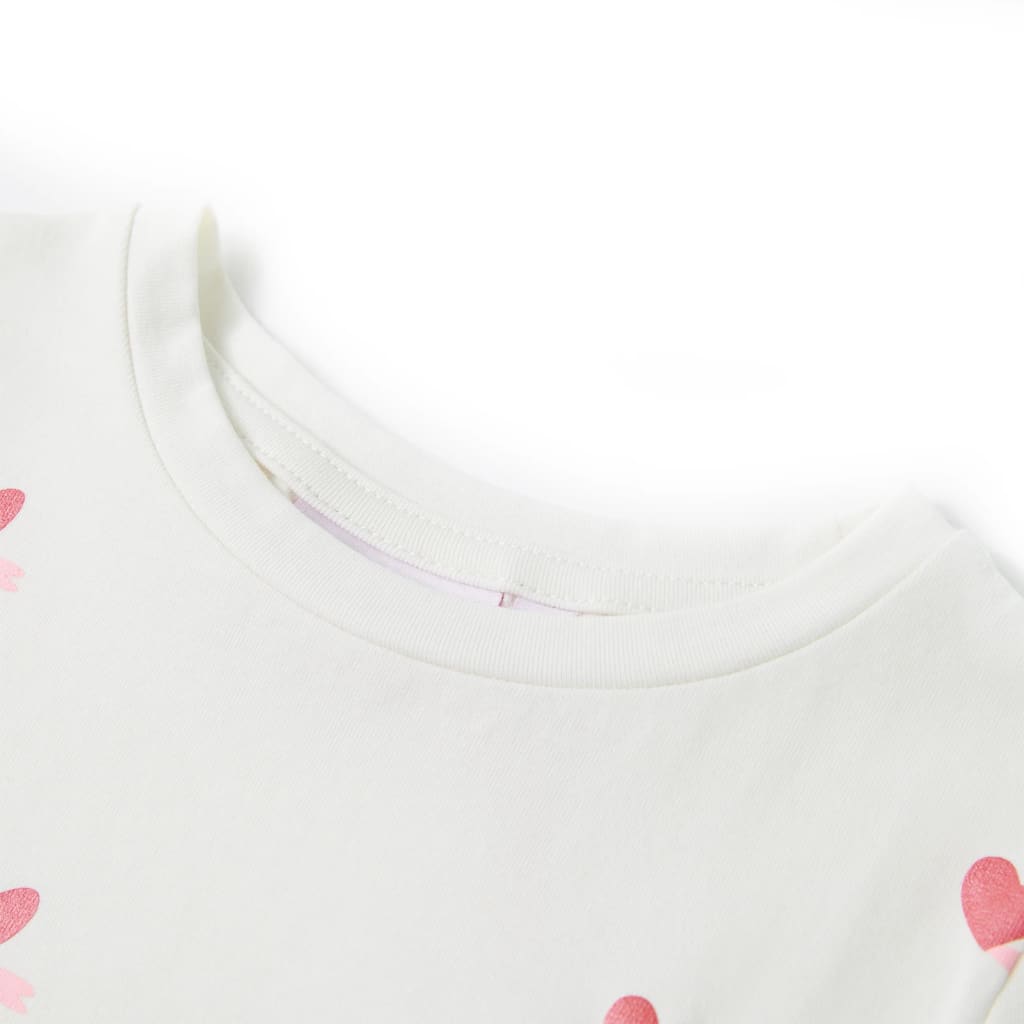 Vidaxl kindershirt 92 ecru