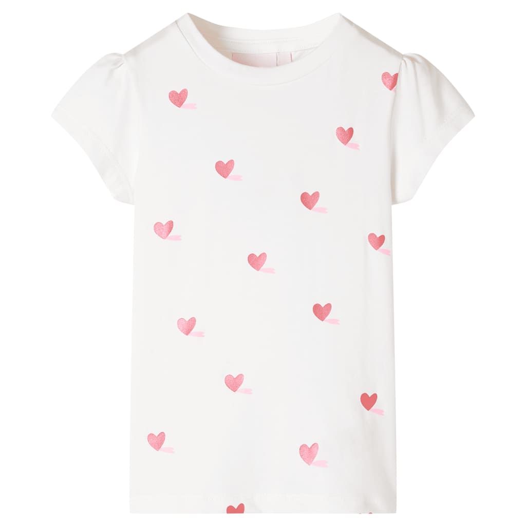 Vidaxl kindershirt 104 ecru