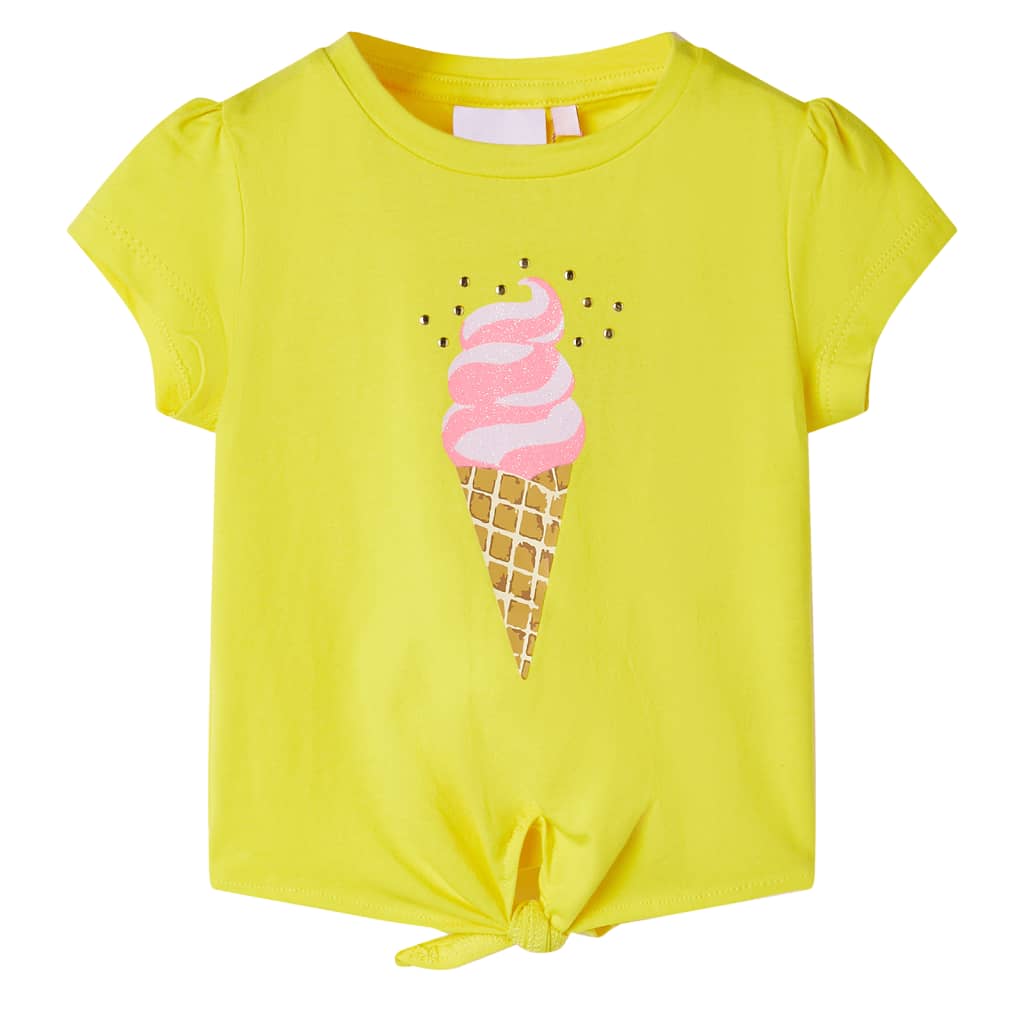 Vidaxl kindershirt 116 geel