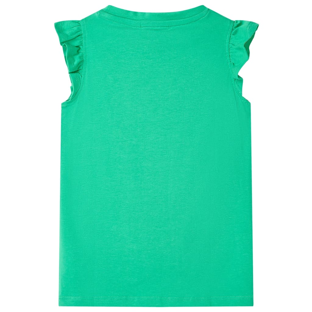 Vidaxl kindershirt 116 groen