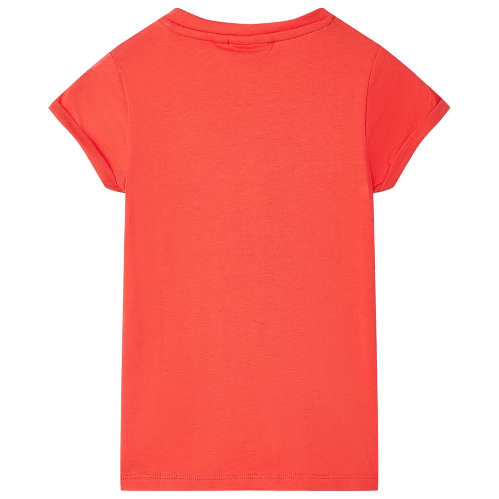 Vidaxl kindershirt 140 rood