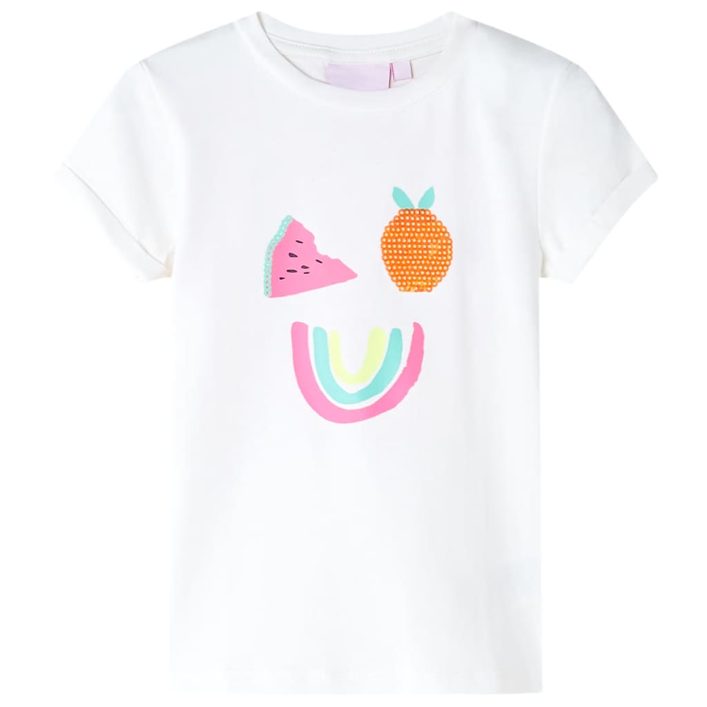 Vidaxl kindershirt 116 ecru
