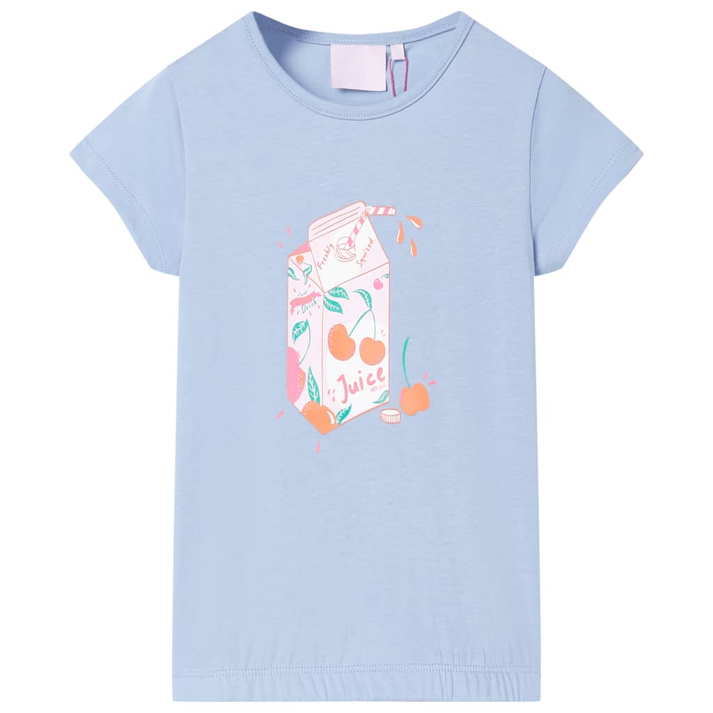Vidaxl kindershirt 92 blauw