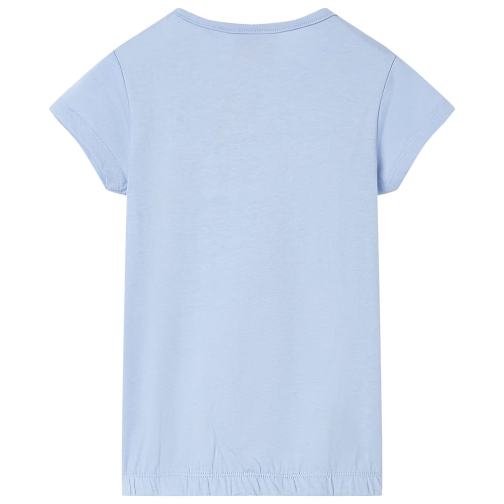 Vidaxl kindershirt 92 blauw