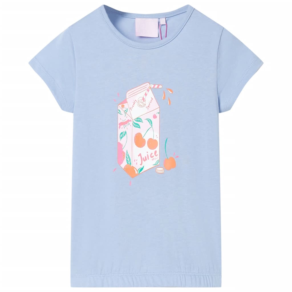 Vidaxl kindershirt 116 blauw