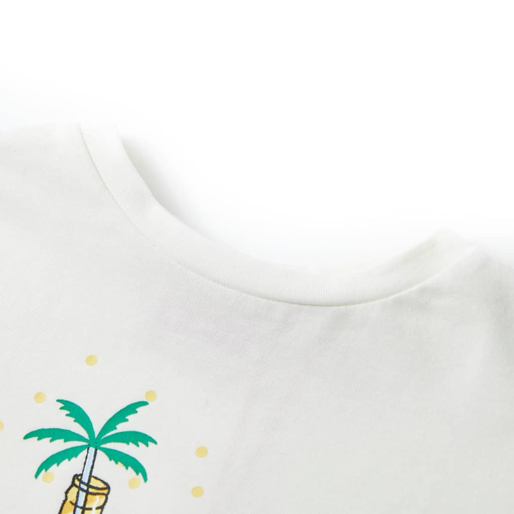 Vidaxl kindershirt 116 ecru