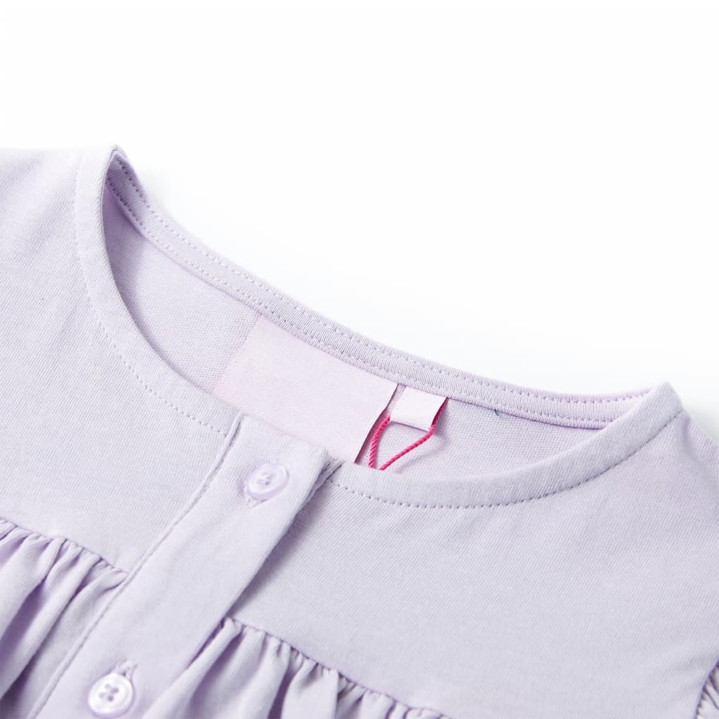 Vidaxl kindershirt 92 lila
