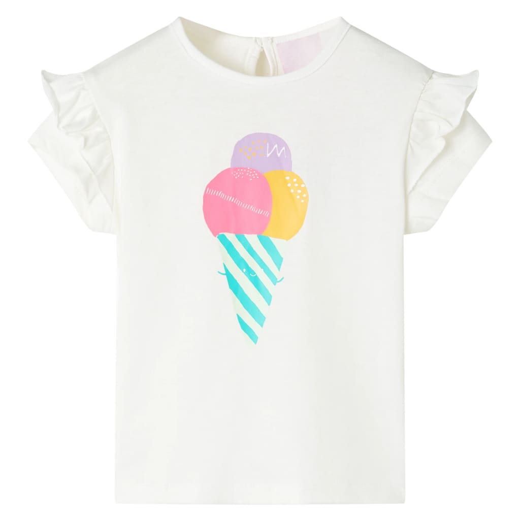 Vidaxl kindershirt 92 ecru