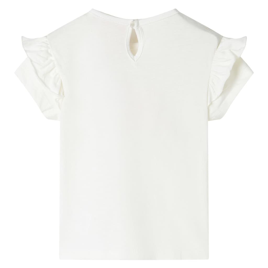 Vidaxl kindershirt 104 ecru