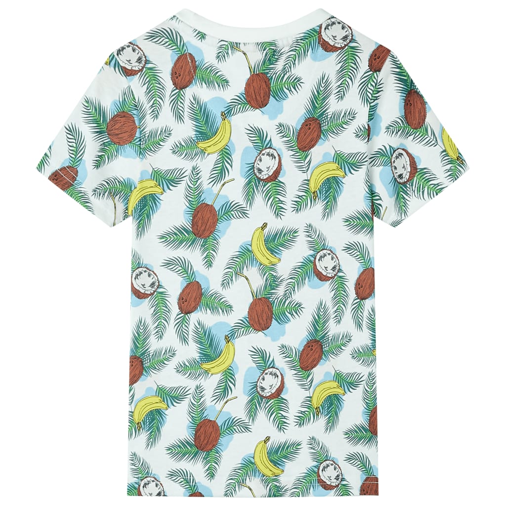 Vidaxl kindershirt met korte mouwen 128 meerkleurig