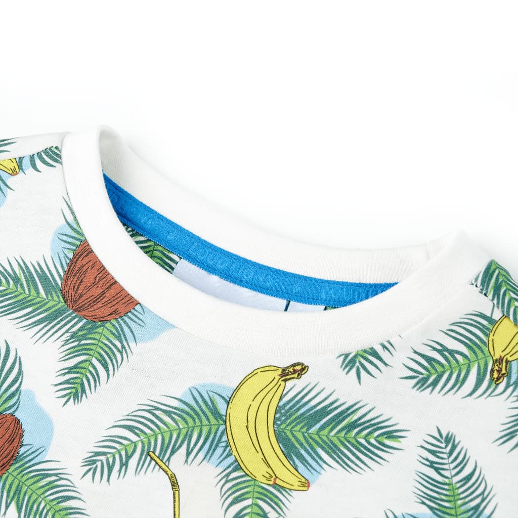 Vidaxl kindershirt met korte mouwen 128 meerkleurig