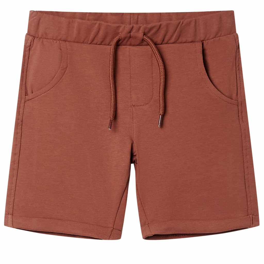 VidaXL Kindershort met trekkoord 104 bruin