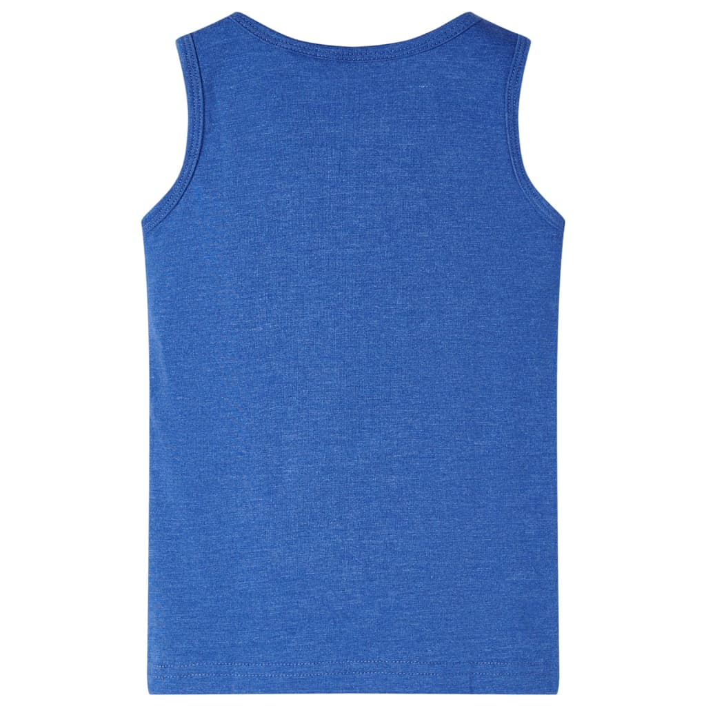 Vidaxl kindertopje 92 gemêleerd blauw