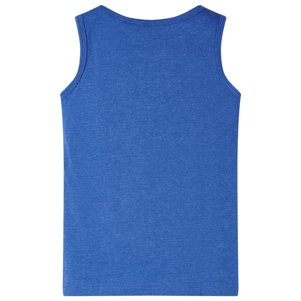 Vidaxl kindertopje 104 gemêleerd blauw
