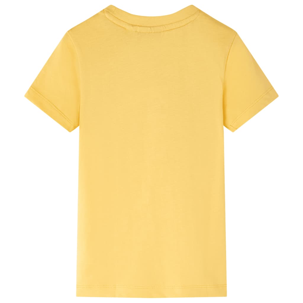 Vidaxl kindershirt 128 lichtokerkleurig