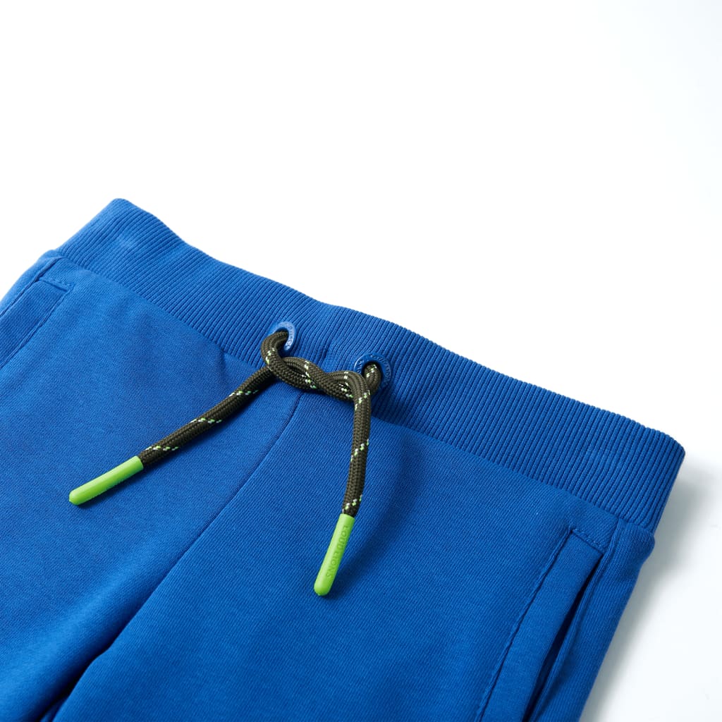 Vidaxl kindershort met trekkoord 128 blauw