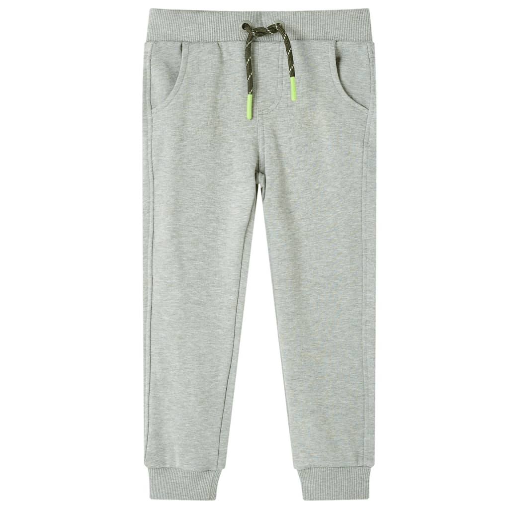 Vidaxl kinderjoggingbroek 140 lichtkaki