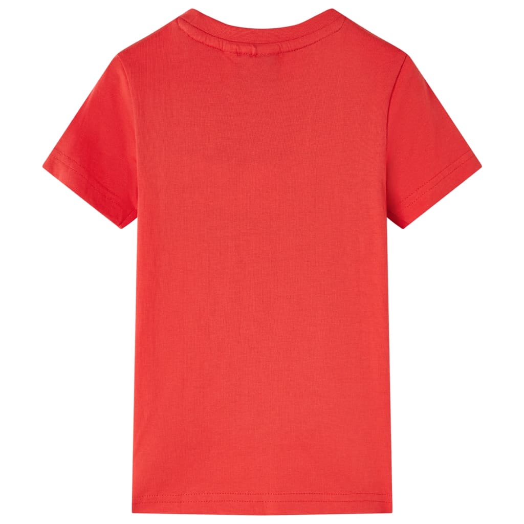 Vidaxl kindershirt 140 rood