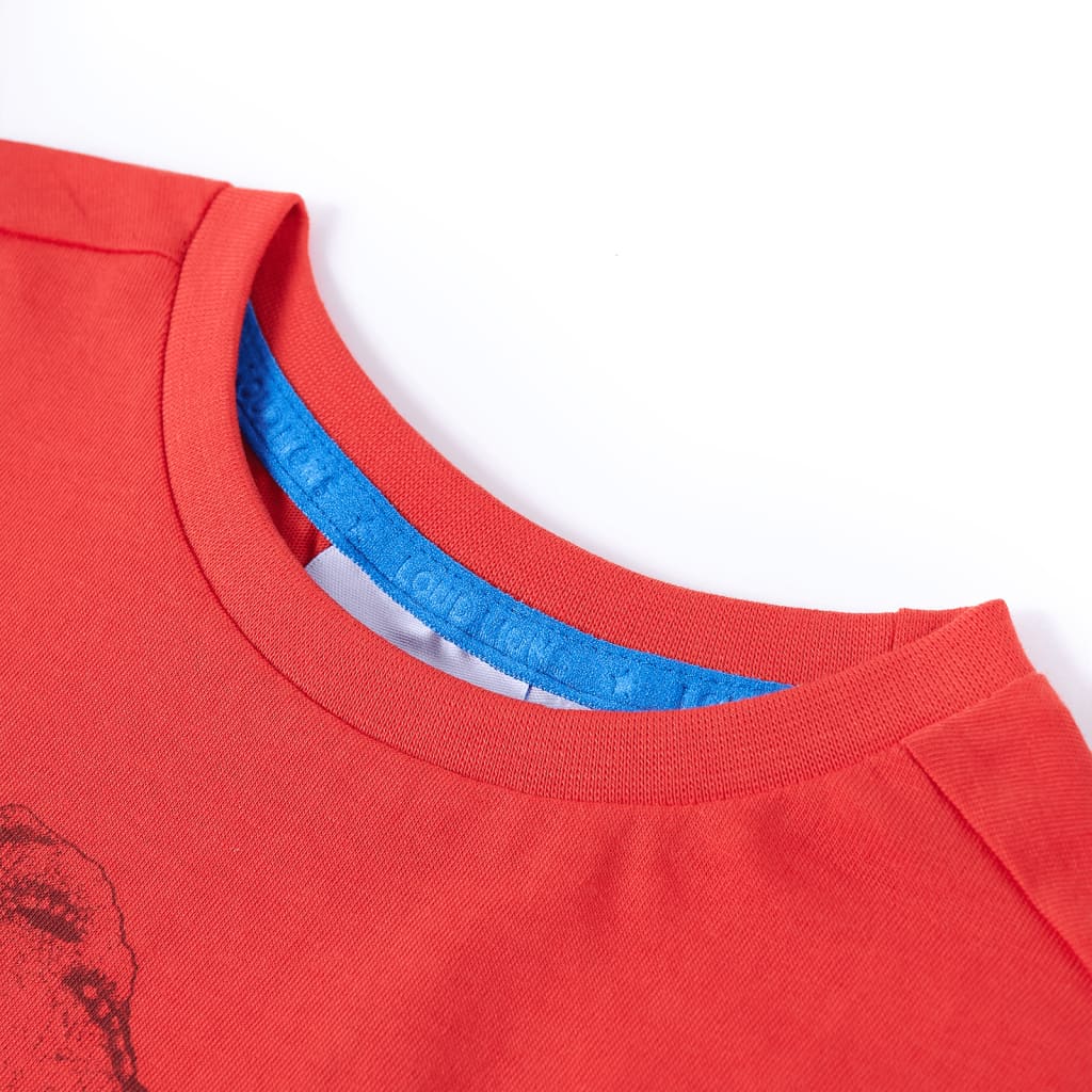 Vidaxl kindershirt 140 rood