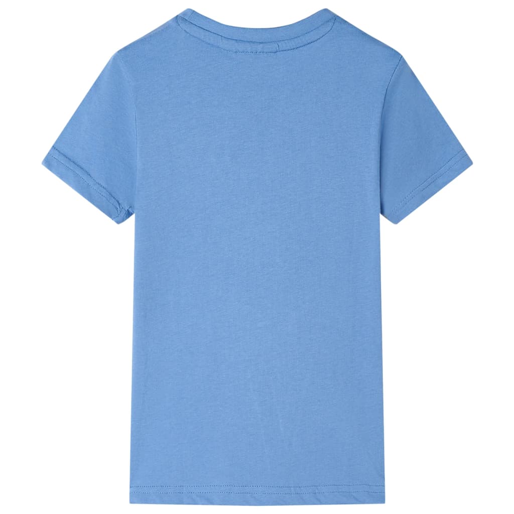 VidaXL Kindershirt 92 middelblauw