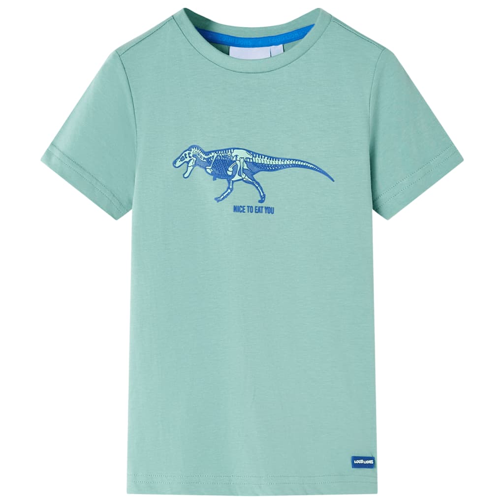 Vidaxl kindershirt 116 lichtkakikleurig