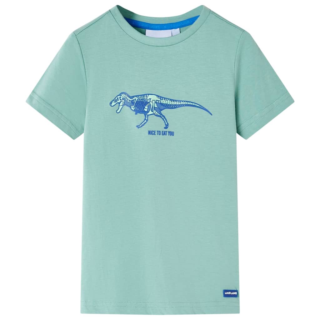 Vidaxl kindershirt 128 lichtkakikleurig