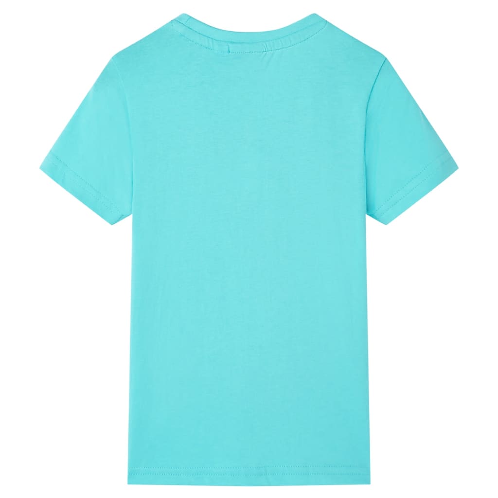 Vidaxl kindershirt met korte mouwen 140 zeeblauw