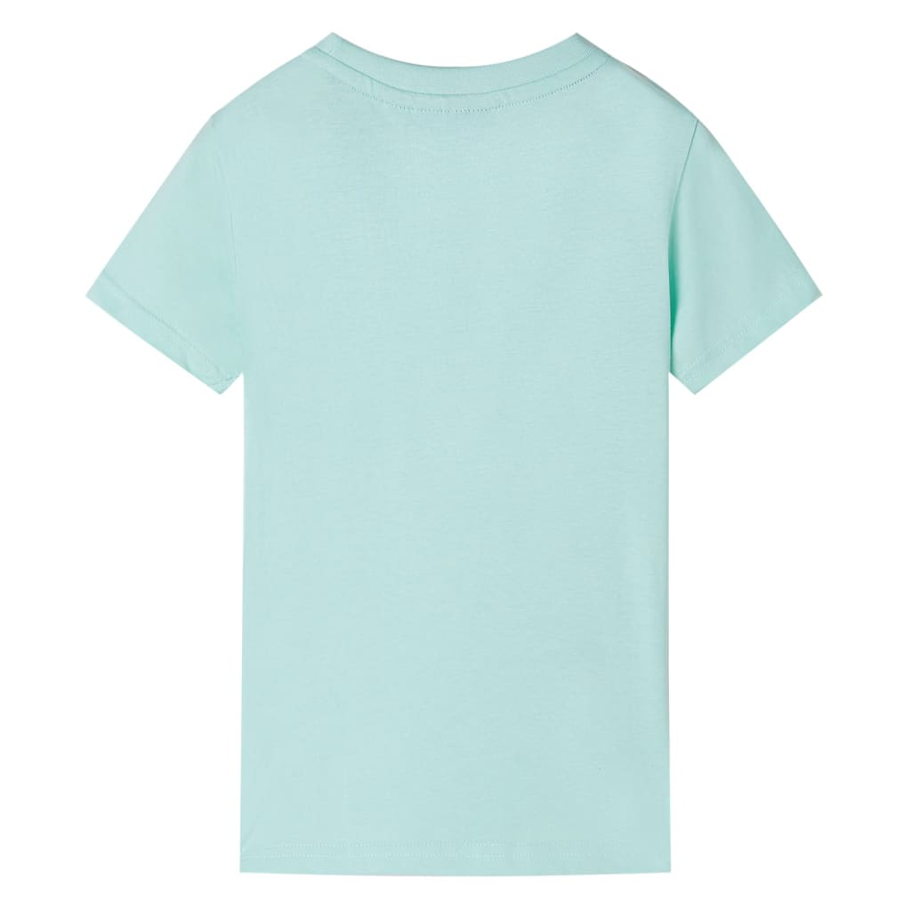 VidaXL Kindershirt 92 lichtmint