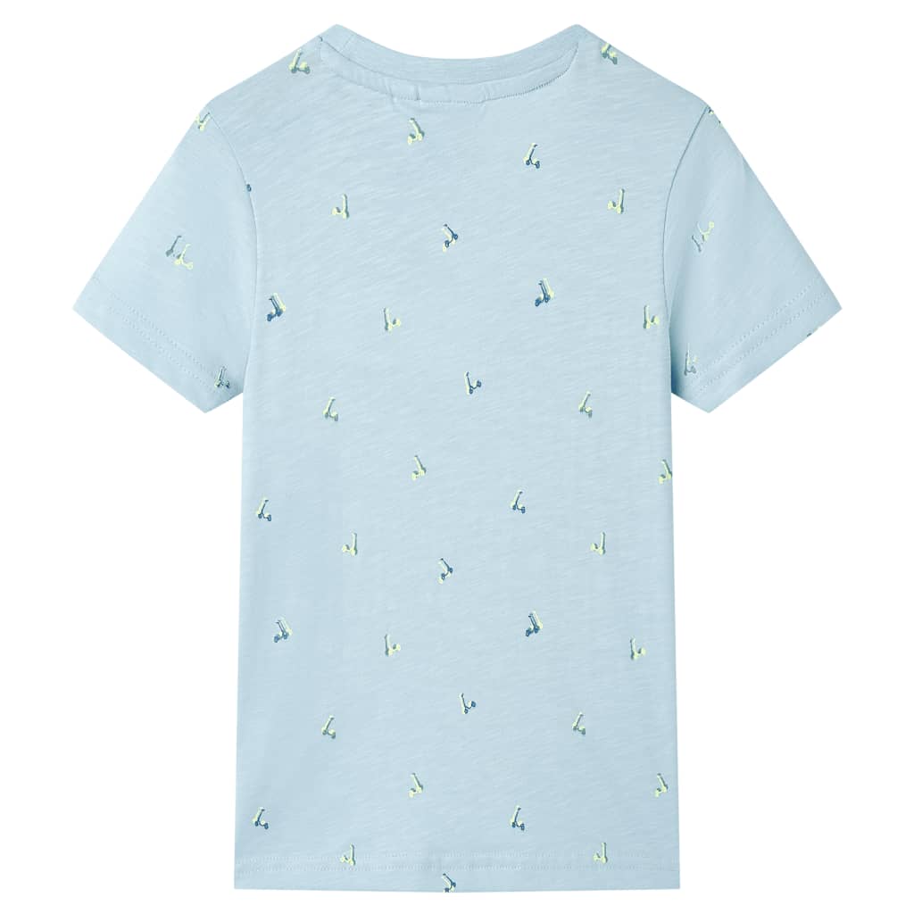 Vidaxl kindershirt 104 lichtblauw