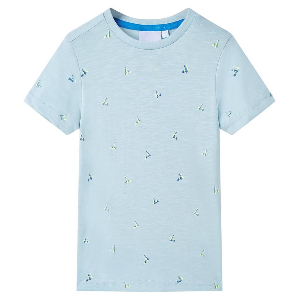 Vidaxl kindershirt 140 lichtblauw