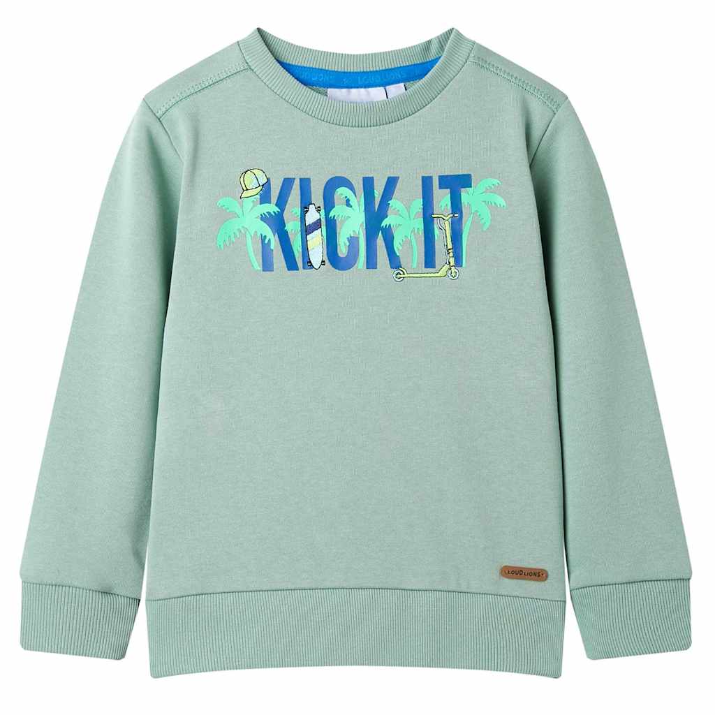 Vidaxl kindertrui 104 lichtkaki