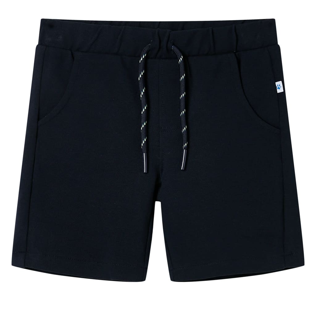Vidaxl kindershorts met trekkoord 140 marineblauw