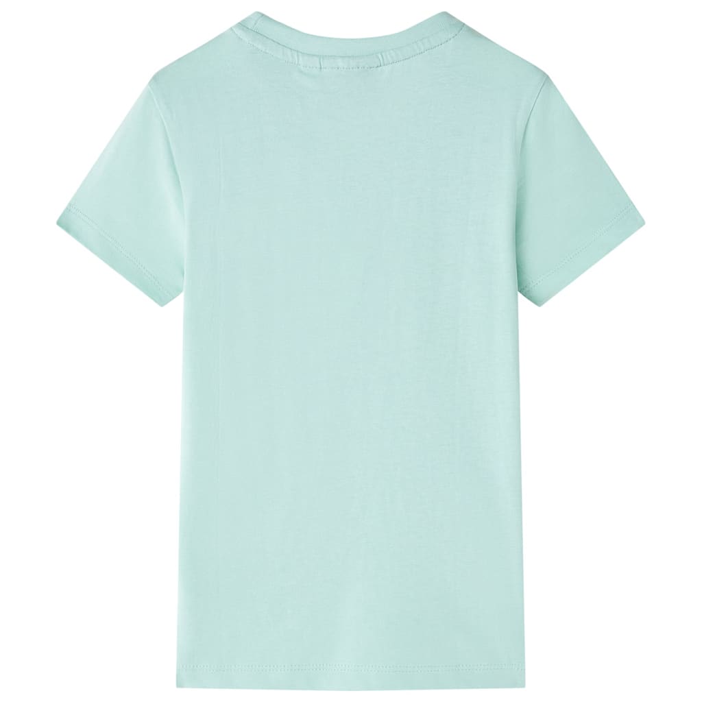 Vidaxl kindershirt 104 lichtmintkleurig
