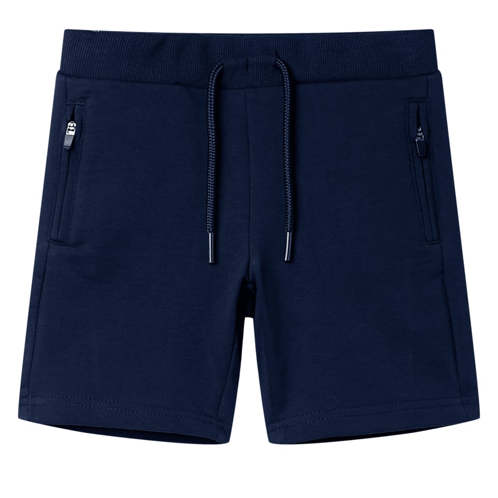 Vidaxl kindershort 140 marineblauw