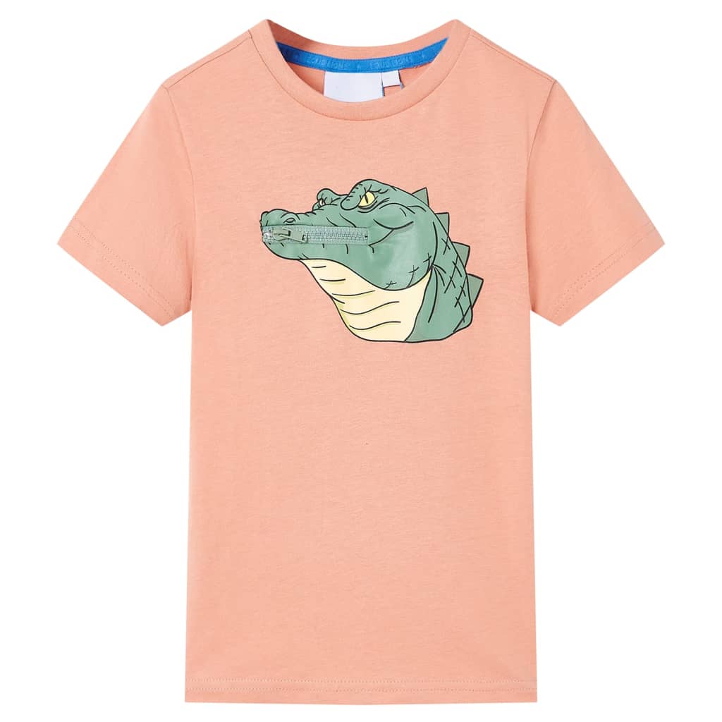 VidaXL Kindershirt 92 lichtoranje