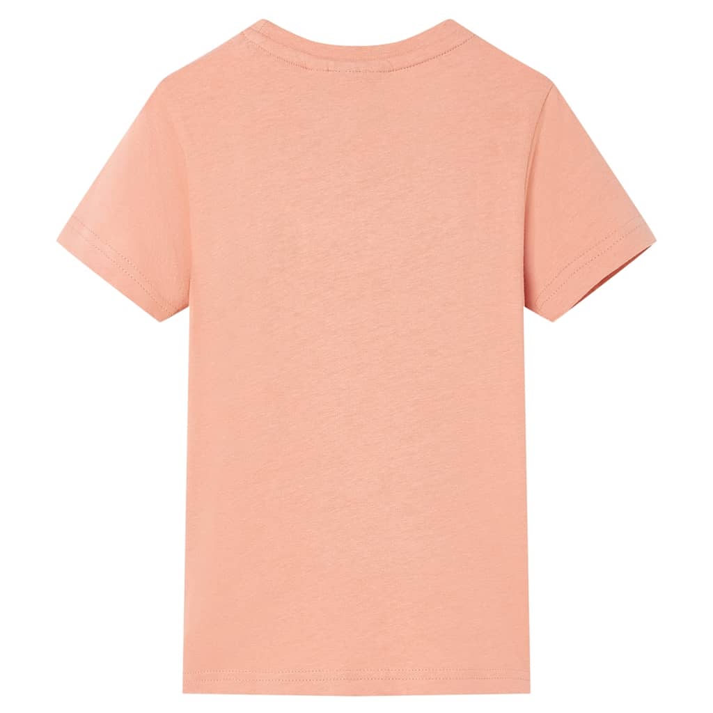 VidaXL Kindershirt 92 lichtoranje