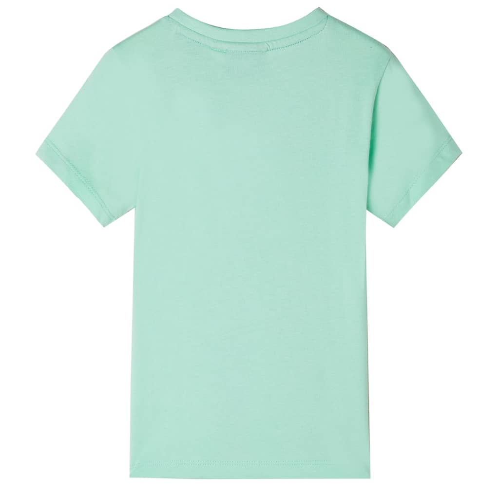 Vidaxl kindershirt met korte mouwen 140 lichtgroen