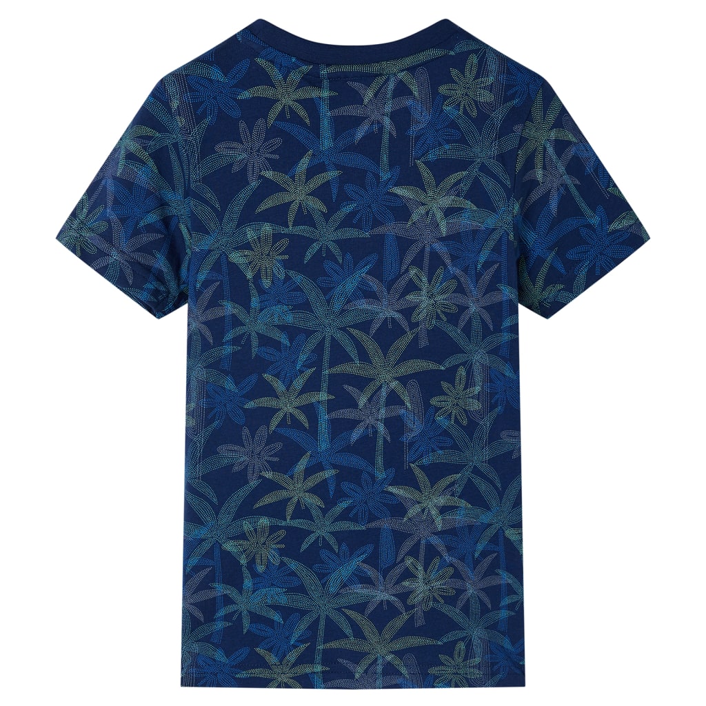 Vidaxl kindershirt 140 marineblauw